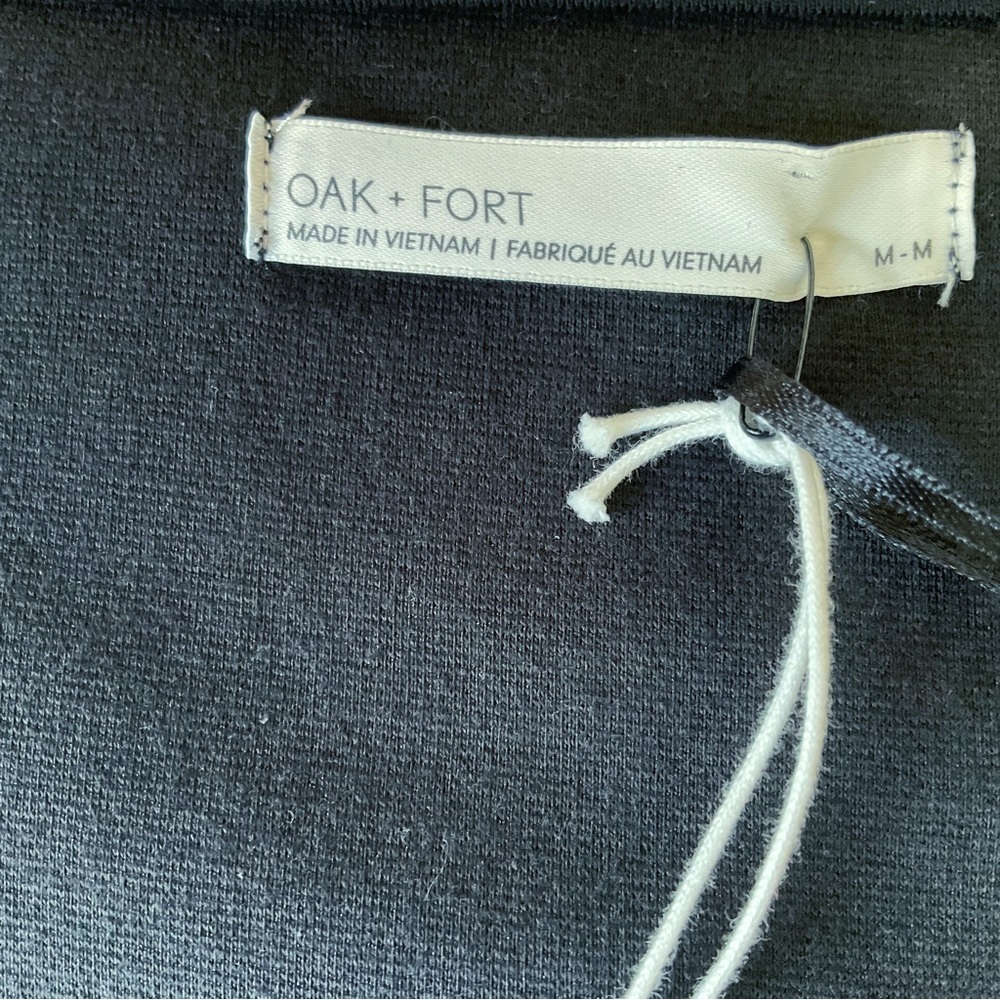 Oak + Fort Long Sleeve Bustier Top Size M NWT - Picture 8 of 11